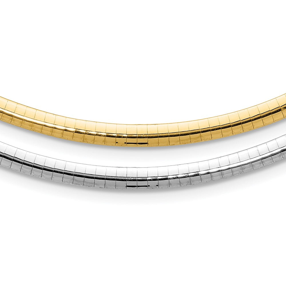 Gold Polished Reversible Omega