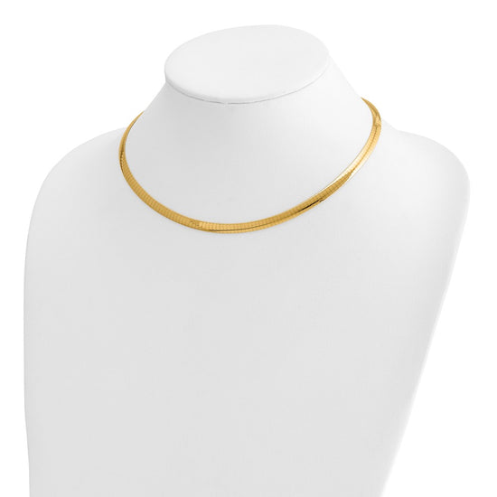 Gold Polished Reversible Omega