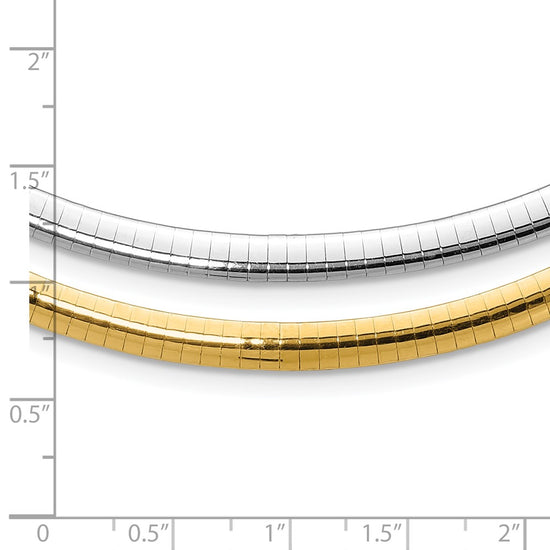 Gold Polished Reversible Omega