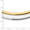 Gold Polished Reversible Omega