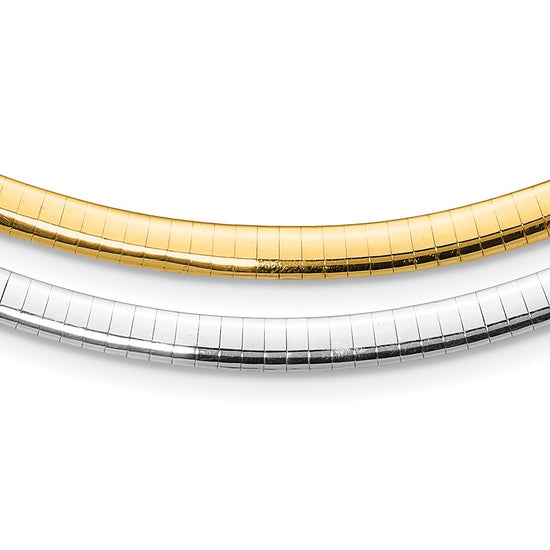 Gold Polished Reversible Omega