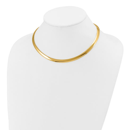 Gold Polished Reversible Omega