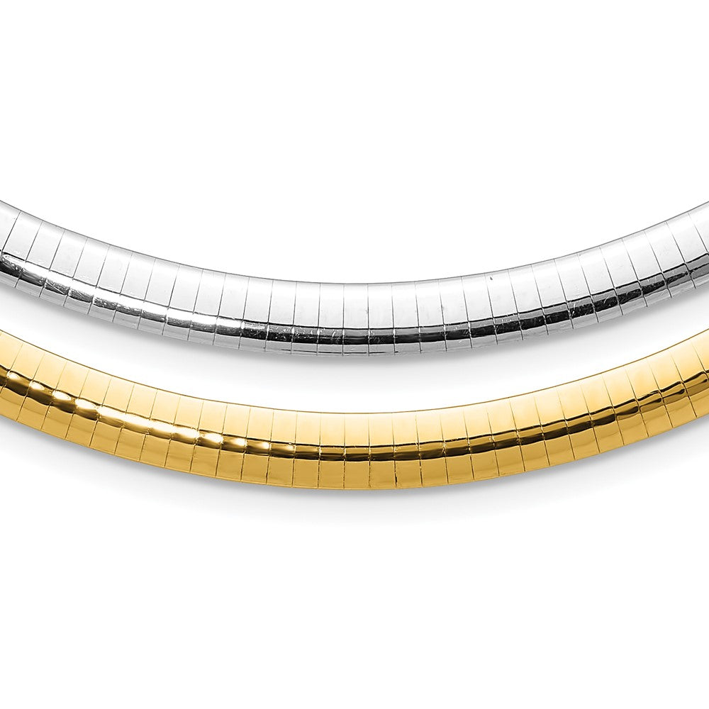 Gold Polished Reversible Omega