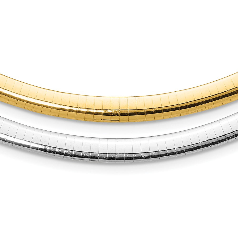Gold Polished Reversible Omega