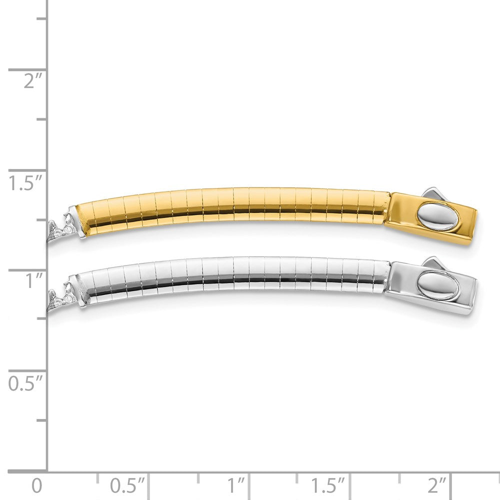 Gold Polished Reversible Omega