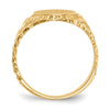 Polished Gold Fancy Signet Rings
