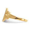 Polished Gold Fancy Signet Rings
