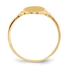 Gold Polished Signet Ring
