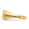 Gold Polished Children's Signet Rings