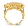 Polished Gold Fancy Signet Rings