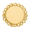 Polished Gold Fancy Signet Rings
