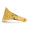 Polished Gold Fancy Signet Rings