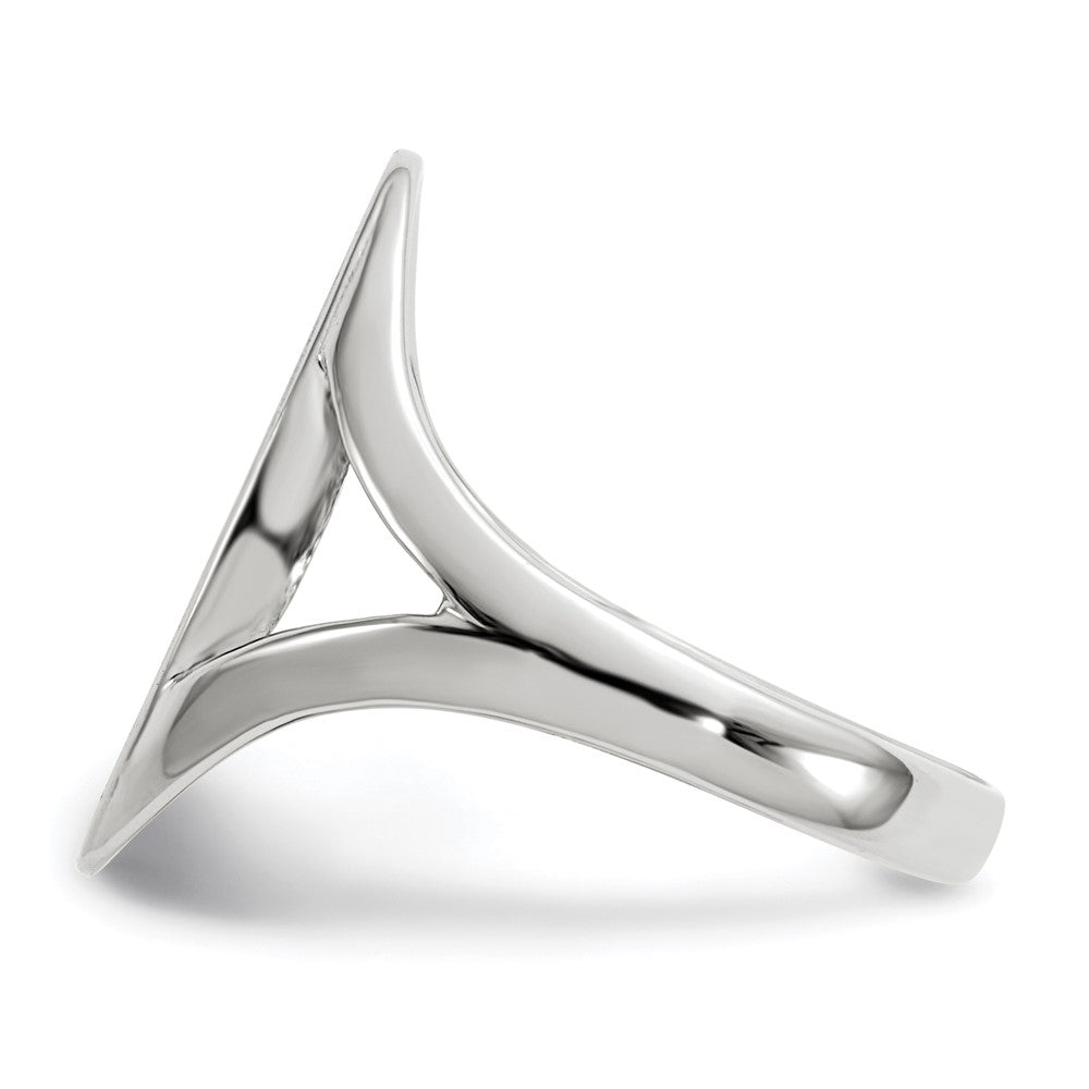 Gold Polished Closed Back Signet Ring