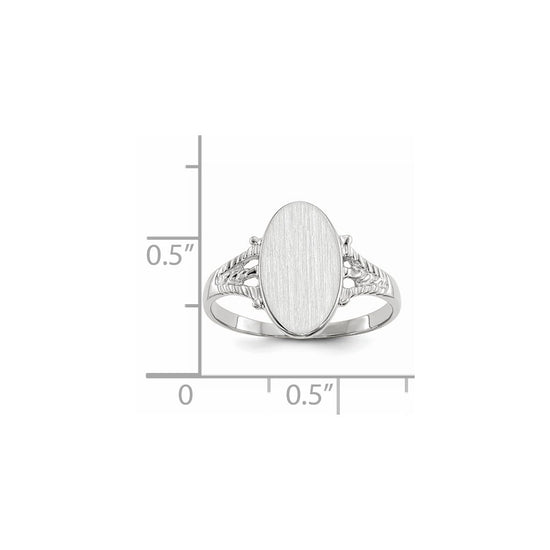 Gold Polished Signet Ring