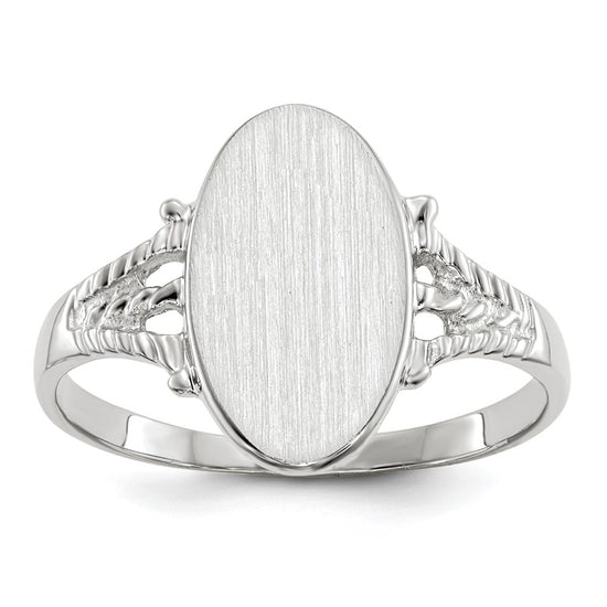 Gold Polished Signet Ring