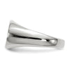 Gold Polished Oval Closed Back Signet Ring