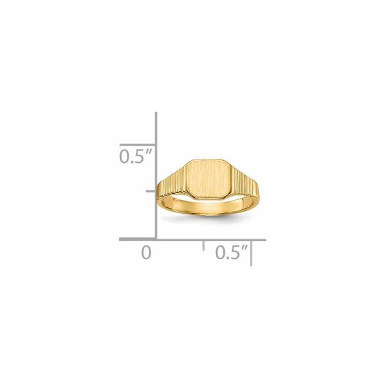 14k Signet Ring