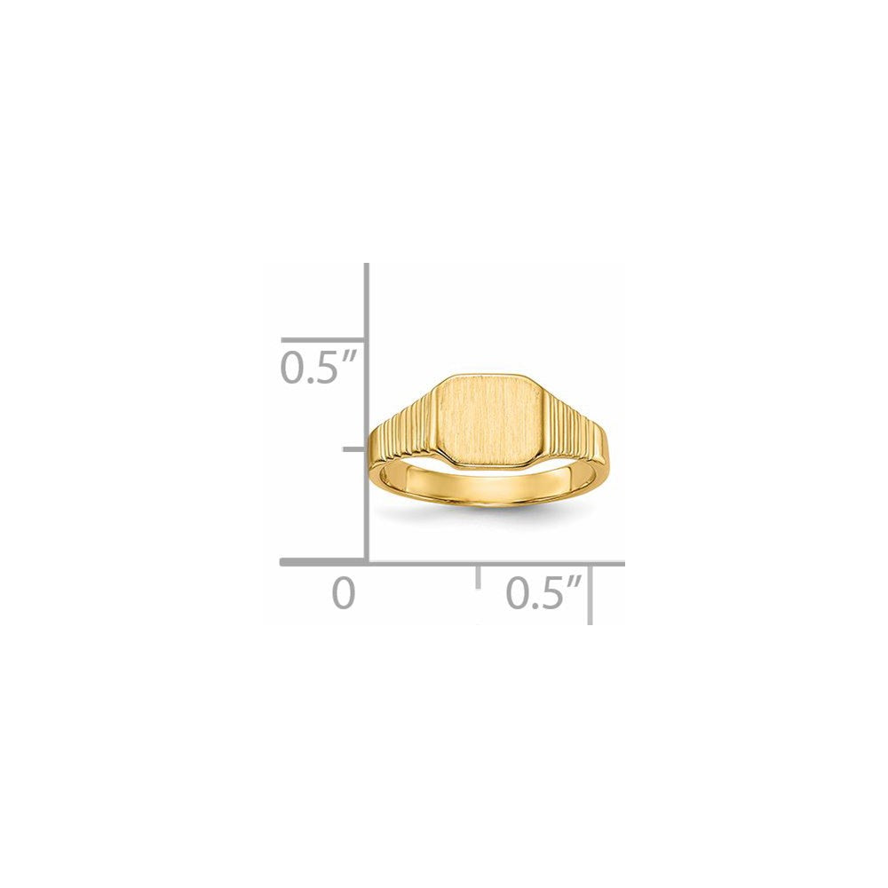 14k Signet Ring