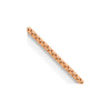 14K Rose Gold 22 inch .9mm Box Link with Lobster Clasp Chain