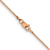 Gold (10K & 14K) Box Chain — 1 mm