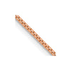 Gold (10K & 14K) Box Chain — 1 mm