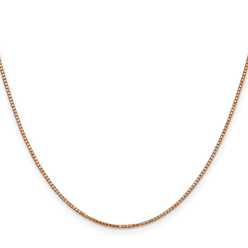 Gold (10K & 14K) Box Chain — 1.1 mm