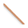 Gold (10K & 14K) Box Chain — 1.1 mm