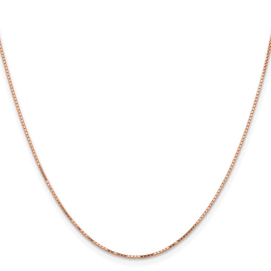 Gold (10K & 14K) Box Chain — 0.95 mm