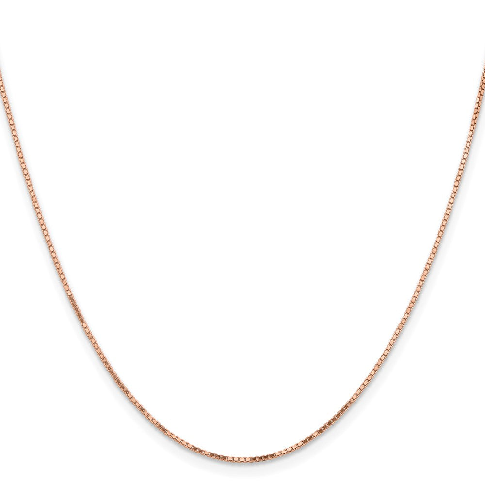 Gold (10K & 14K) Box Chain — 0.95 mm