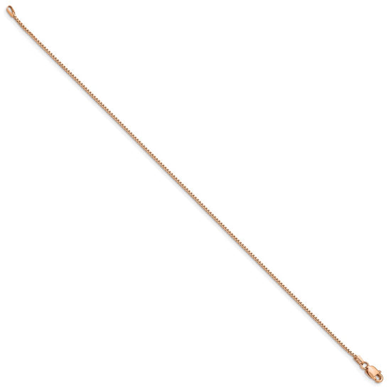 Gold (10K & 14K) Box Chain — 0.95 mm