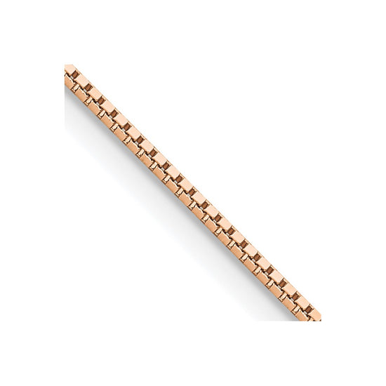 Gold (10K & 14K) Box Chain — 0.95 mm