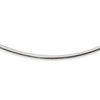 Sterling Silver Gold-pltd 3mm Reversible w/2in ext Cubetto Chain