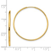 14k Madi K 1.25x33mm Endless Hoop Earrings
