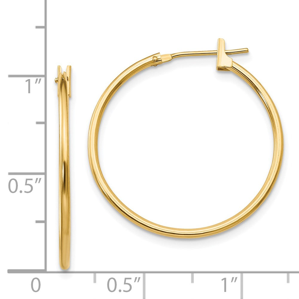 Gold Hoop Earrings