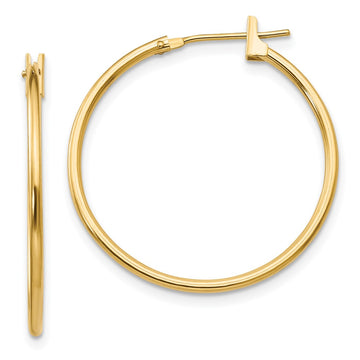 Gold Hoop Earrings