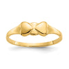 14k Madi K Two Hearts Size 2 Baby / Childrens Ring