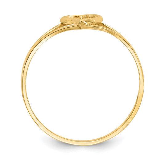 14k Madi K Heart Size 2 Baby / Childrens Ring