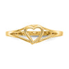 14k Madi K Heart Size 2 Baby / Childrens Ring