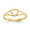 14k Madi K Heart Size 2 Baby / Childrens Ring