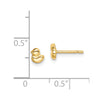 14k Madi K Duck Childrens Post Earrings