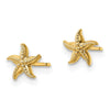 14k Madi K Starfish Childrens Post Earrings