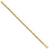 Gold Polished Heart Bracelets