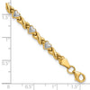 Gold Polished Heart Bracelets