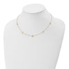 14K Open Stars 16 inch Necklace Plus 2 inch Extension