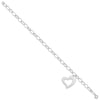 Gold Polished Heart Bracelets
