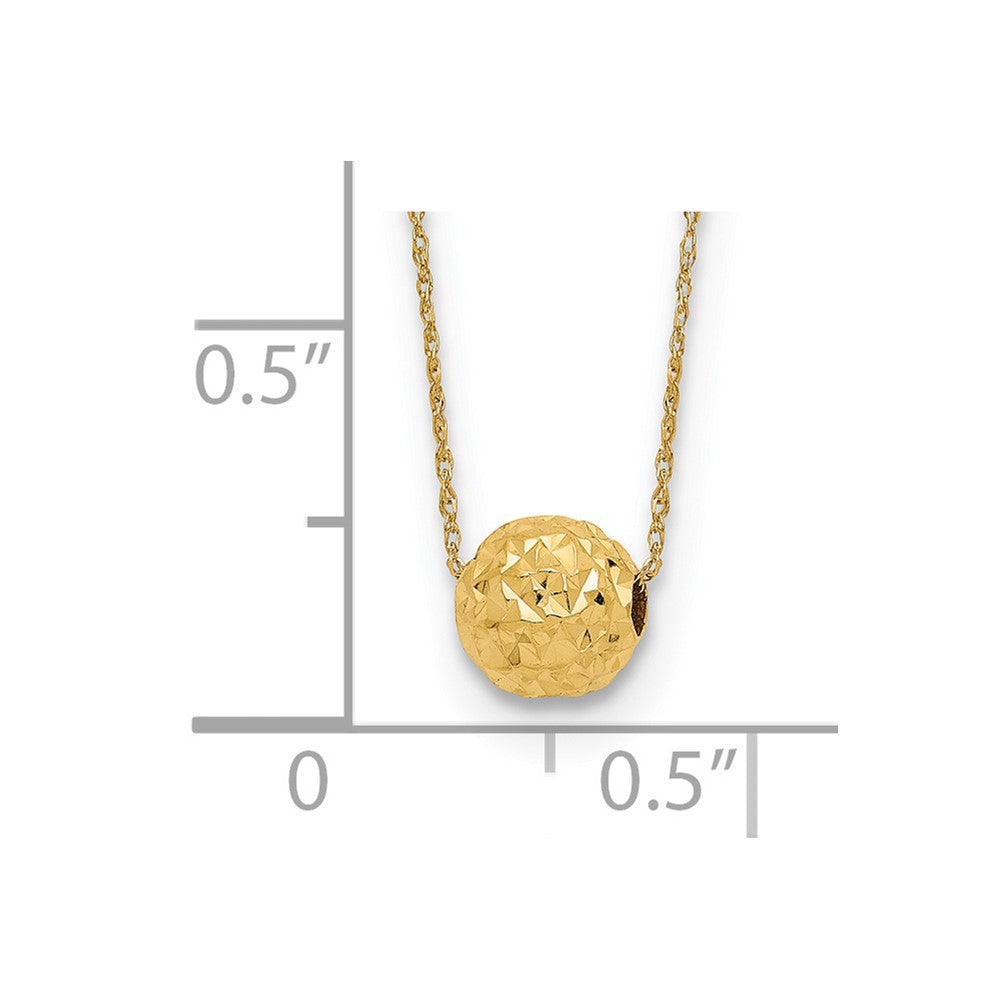 Gold Bead Necklace