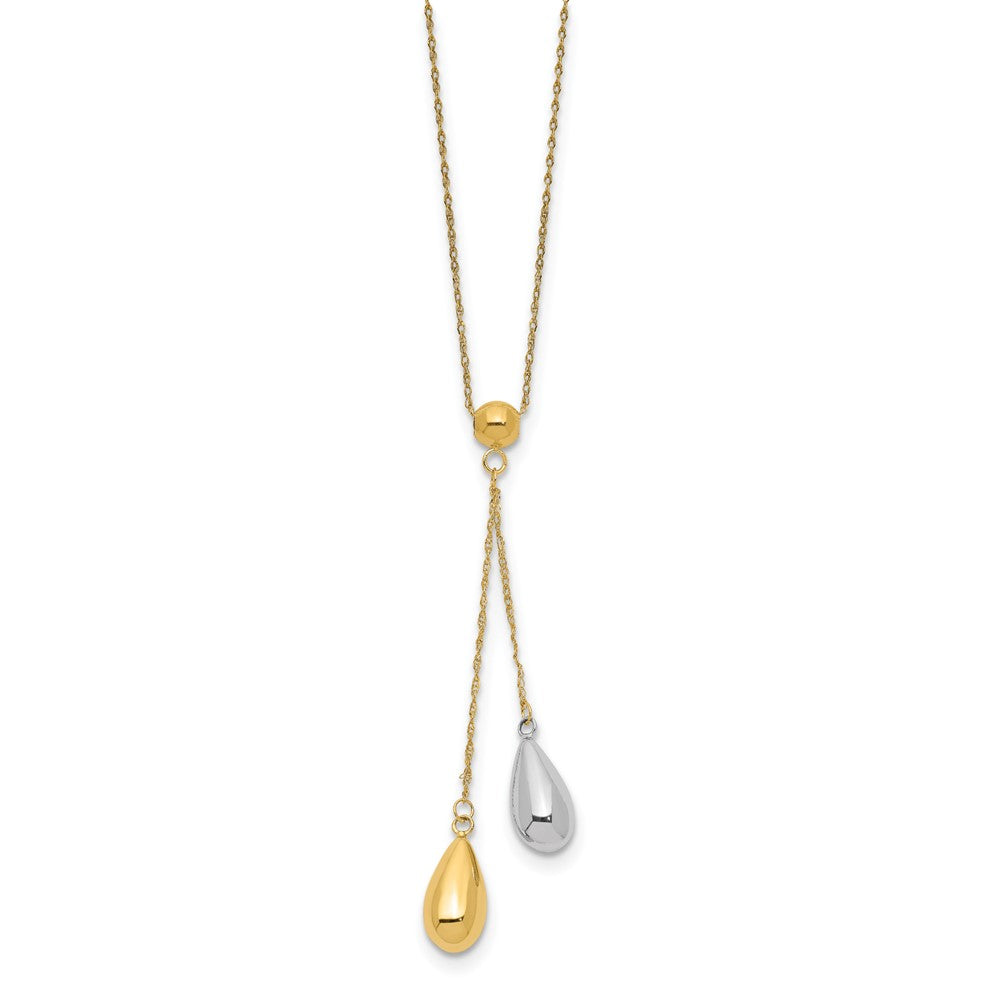 Gold Teardrop Necklace