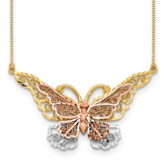 Gold Butterfly Necklace