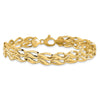 14K 8 inch Fancy Link Bracelet