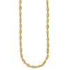 14K Fancy Twisted Oval Link 18 inch Necklace